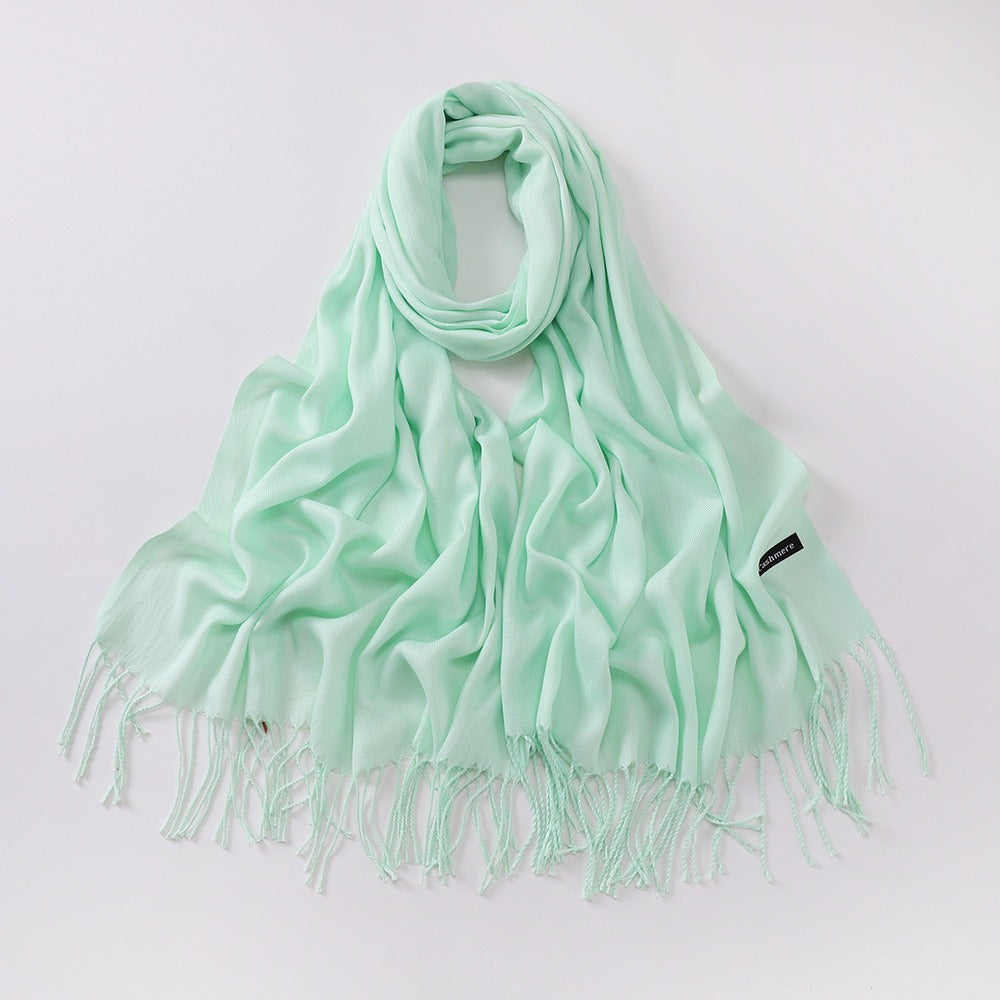 Women's Soft Cashmere-Feel Long Scarf