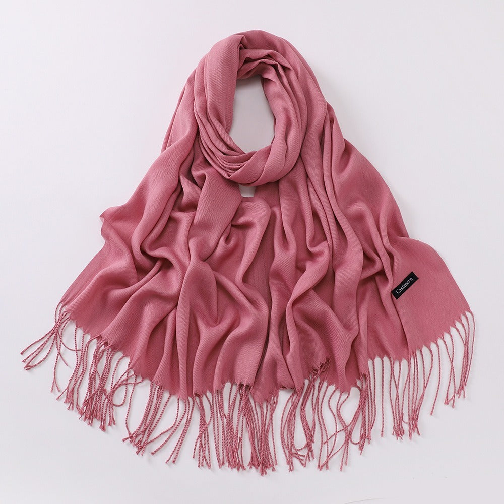 Women's Soft Cashmere-Feel Long Scarf