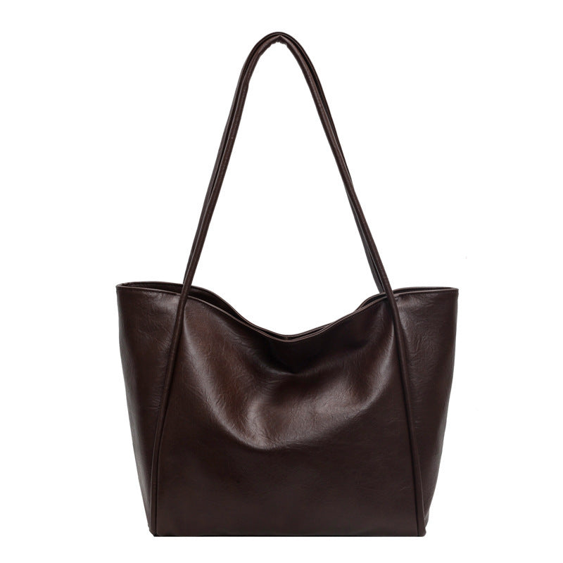 Women's Soft Leather Shoulder Bag Tote
