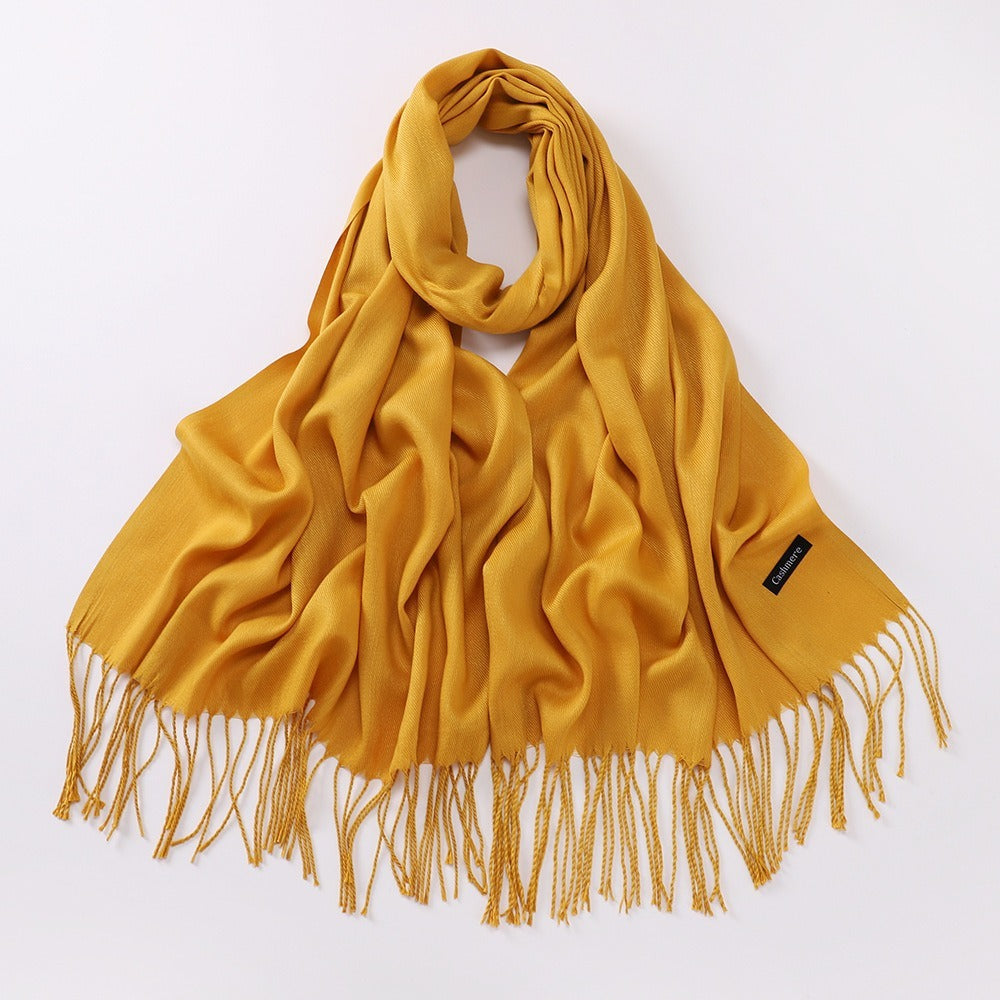Women's Soft Cashmere-Feel Long Scarf