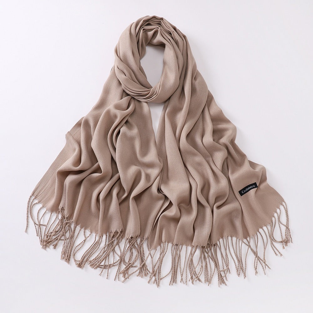 Women's Soft Cashmere-Feel Long Scarf