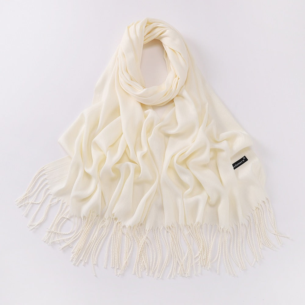 Women's Soft Cashmere-Feel Long Scarf