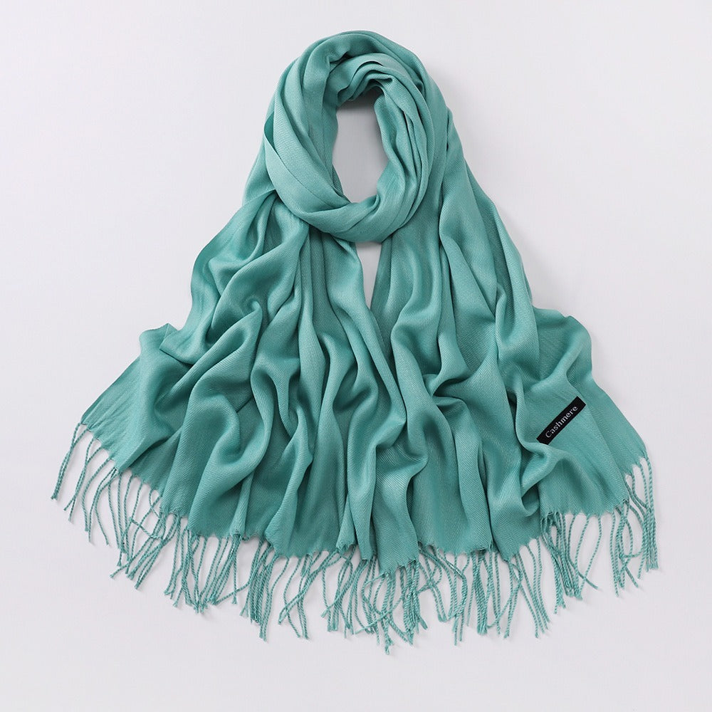 Women's Soft Cashmere-Feel Long Scarf