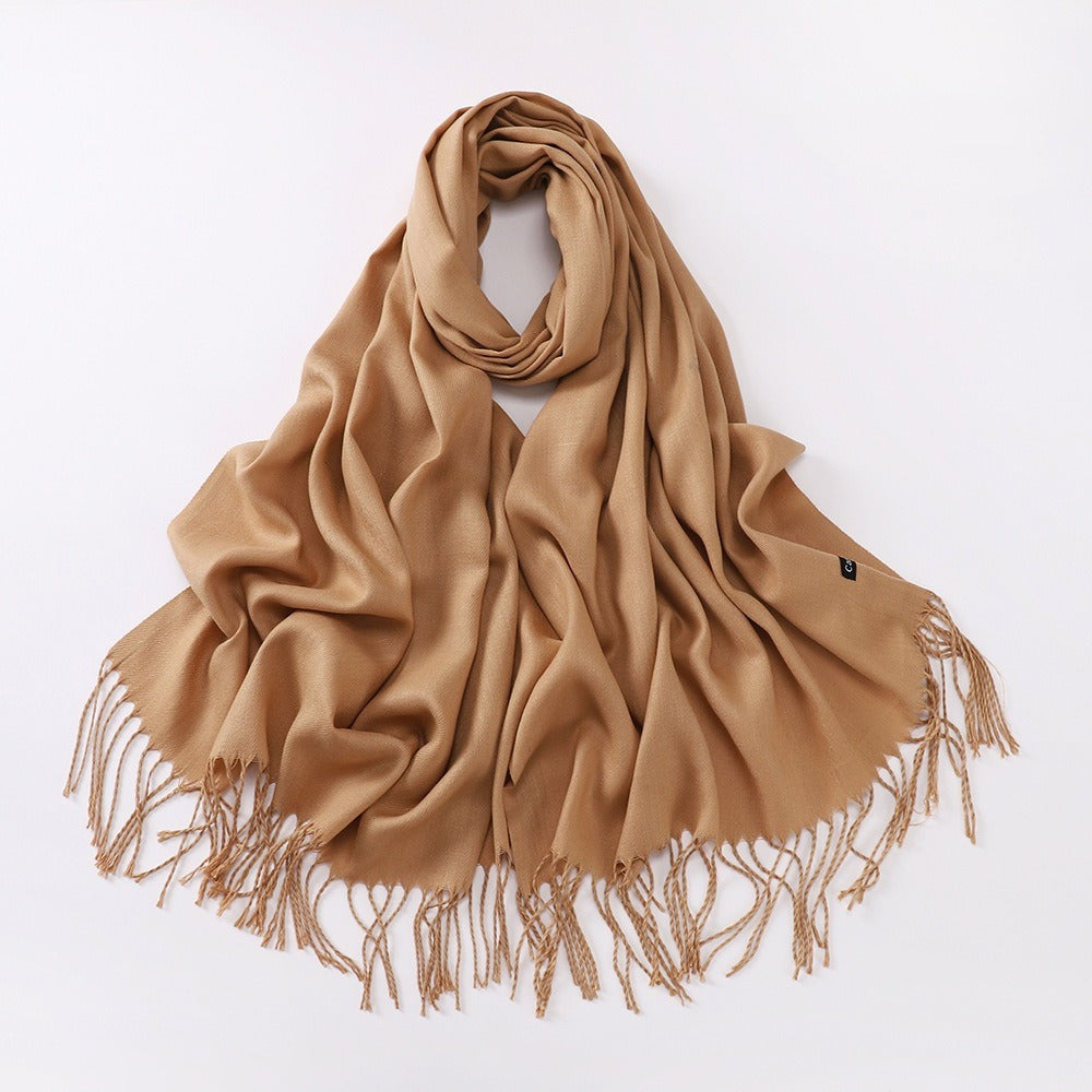 Women's Soft Cashmere-Feel Long Scarf