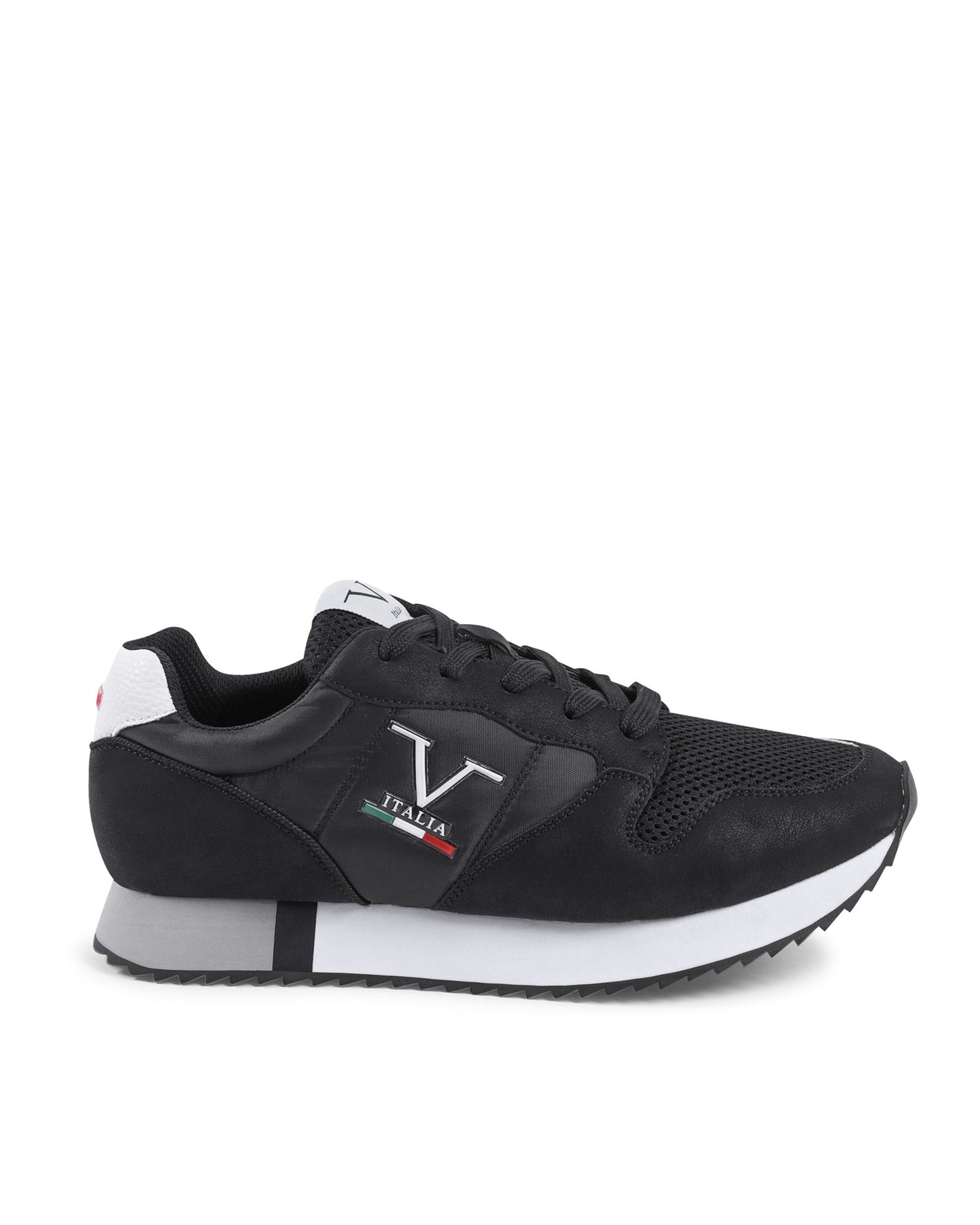 V Italia Men's Black Sneakers - SNK 003 China