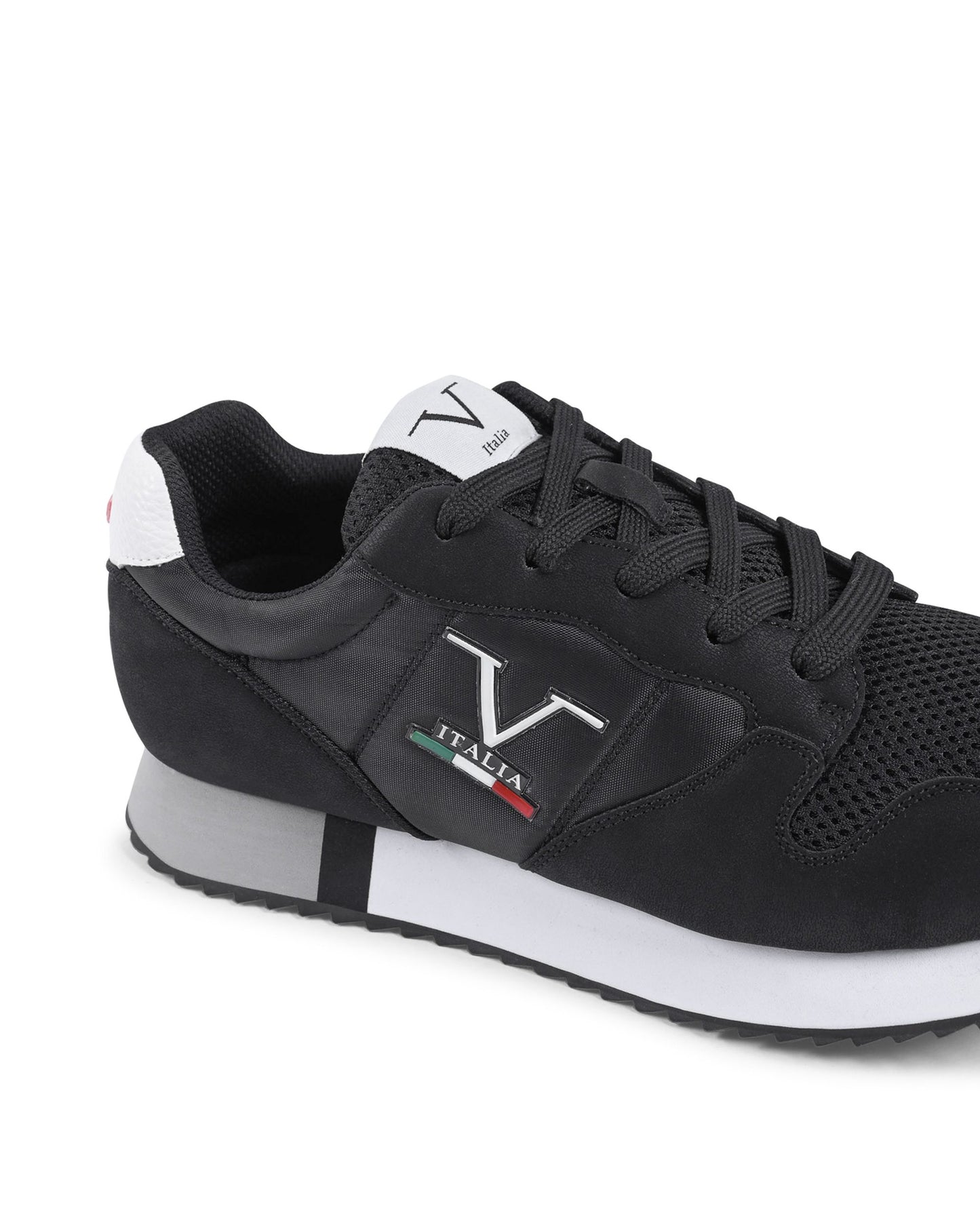 V Italia Men's Black Sneakers - SNK 003 China