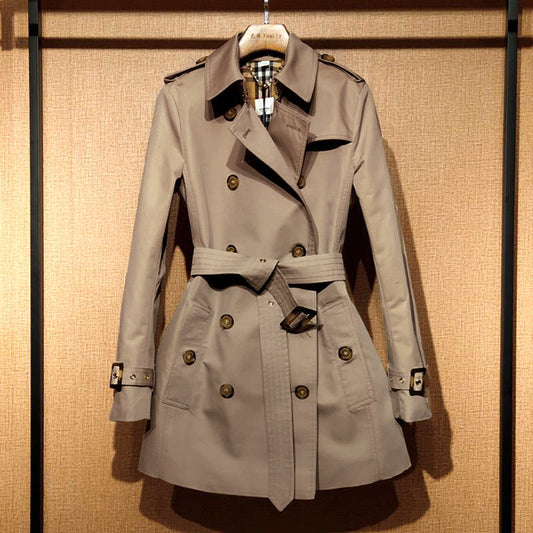 British Double Breasted Trench Coat - Classic