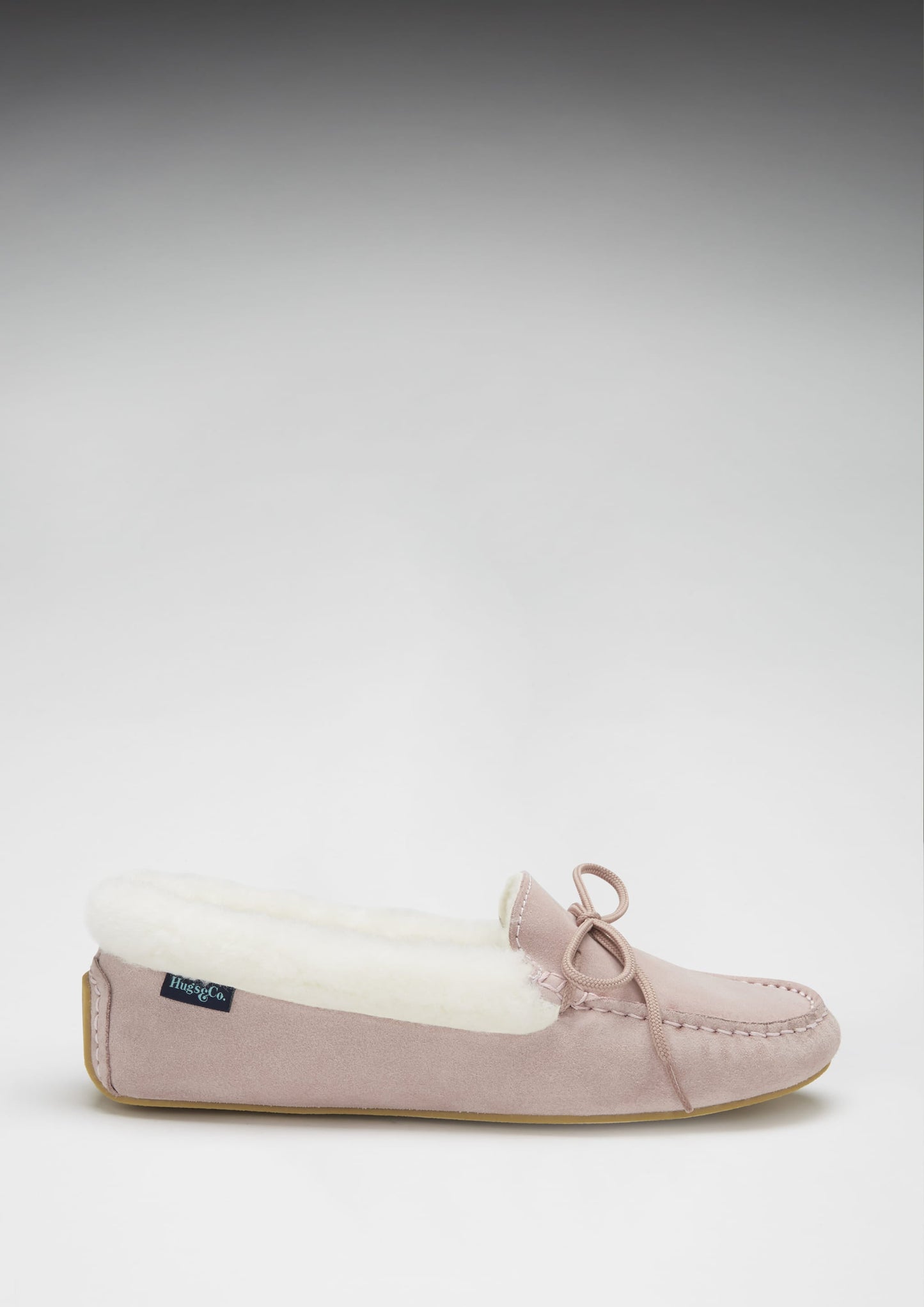 Women's Ice Pink Suede Sheepskin Slippers