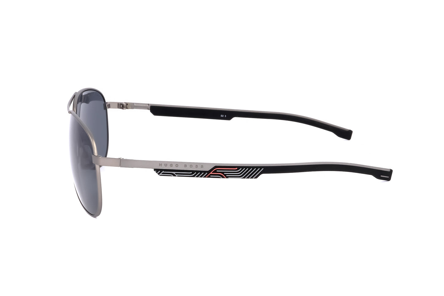 Hugo Boss Men's Matte Ruthenium Sunglasses - BOSS 1199
