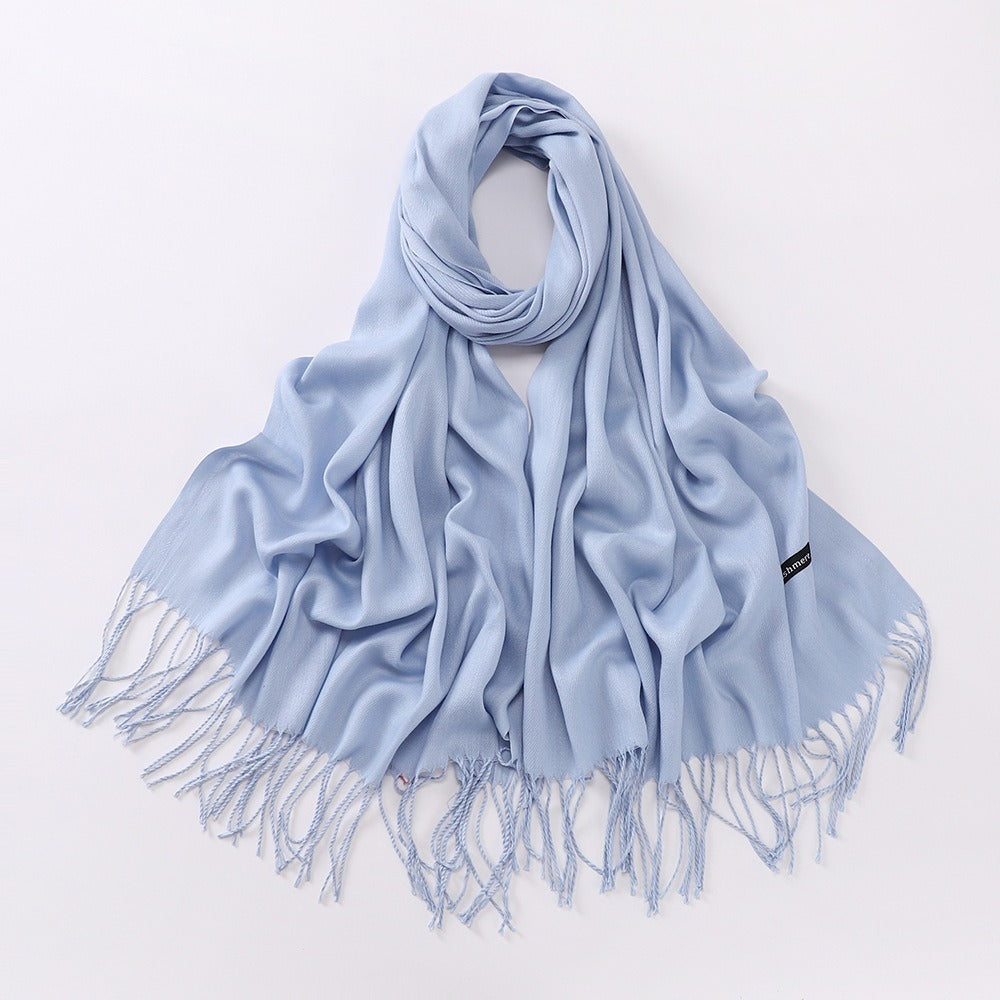 Women's Soft Cashmere-Feel Long Scarf
