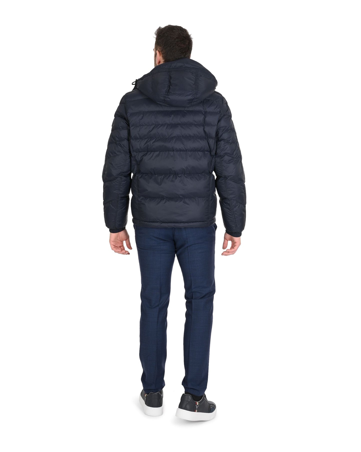 Hugo Boss Men's Dark Blue Polyamide Jacket - Premium