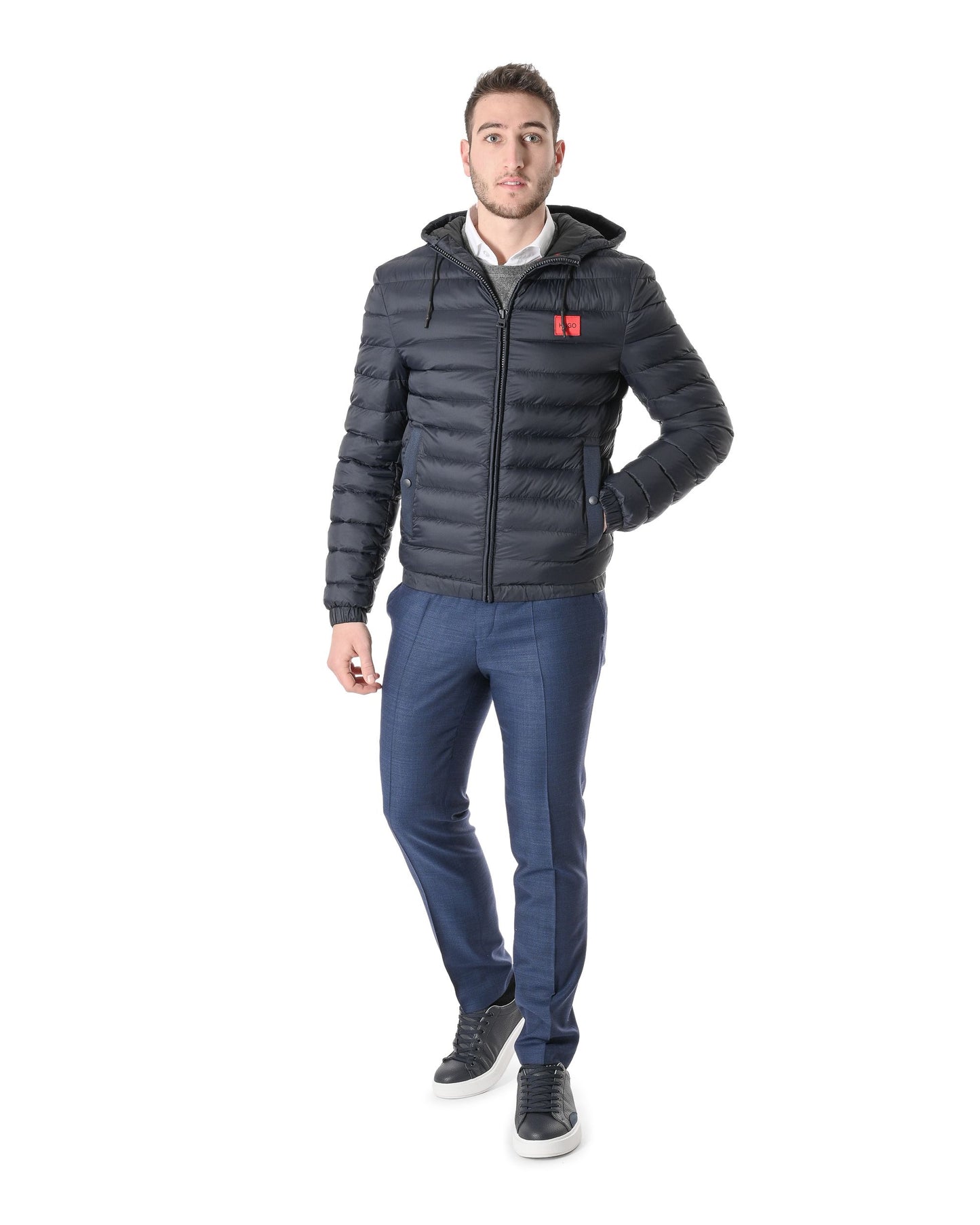 Hugo Boss Men's Dark Blue Jacket 50456945