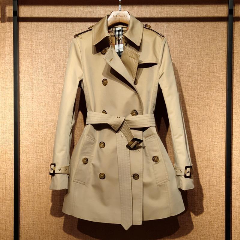 British Double Breasted Trench Coat - Classic