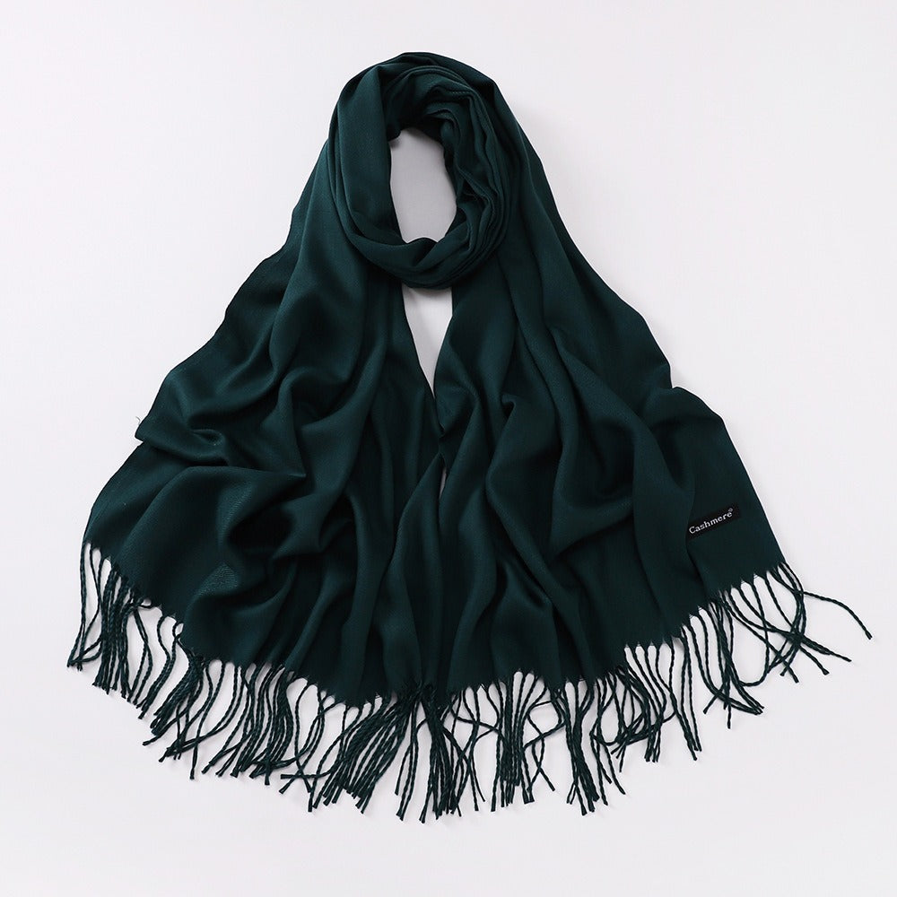 Women's Soft Cashmere-Feel Long Scarf