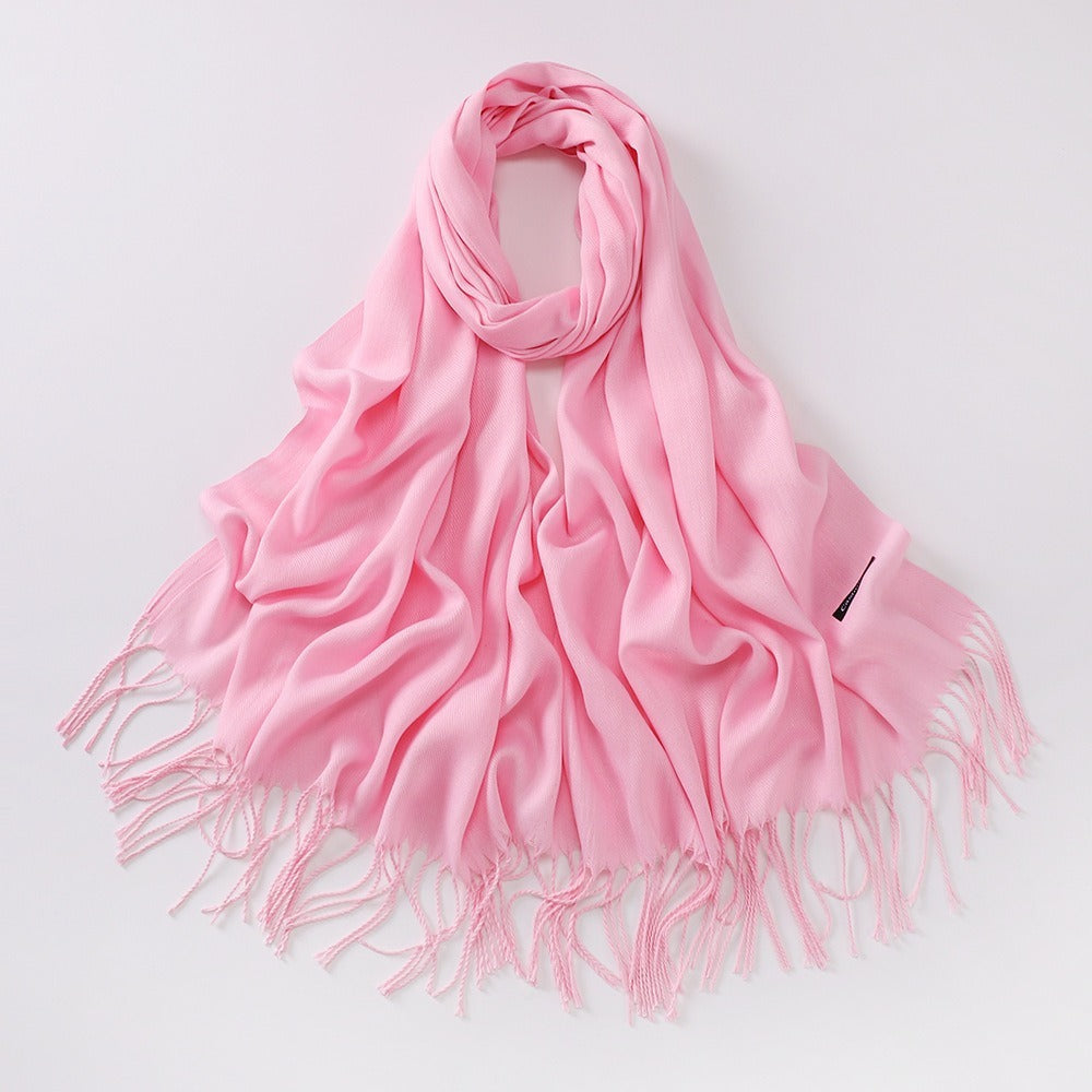 Women's Soft Cashmere-Feel Long Scarf
