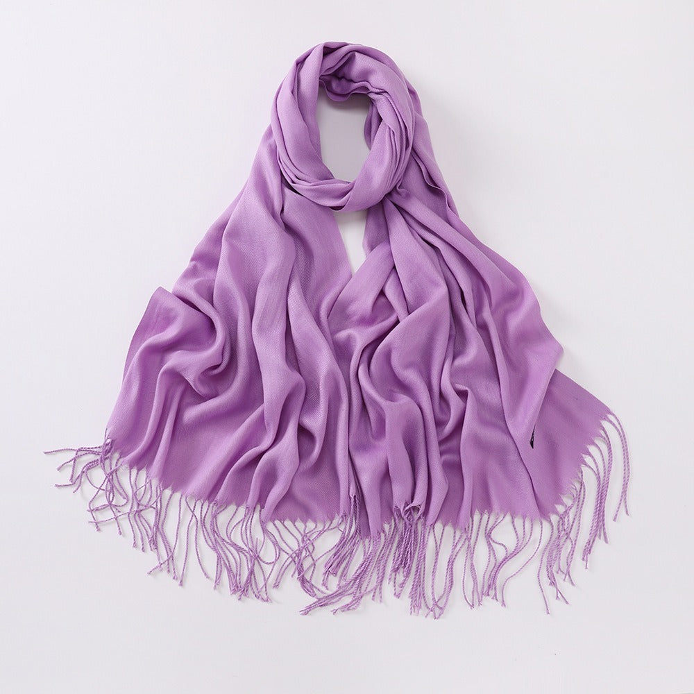Women's Soft Cashmere-Feel Long Scarf