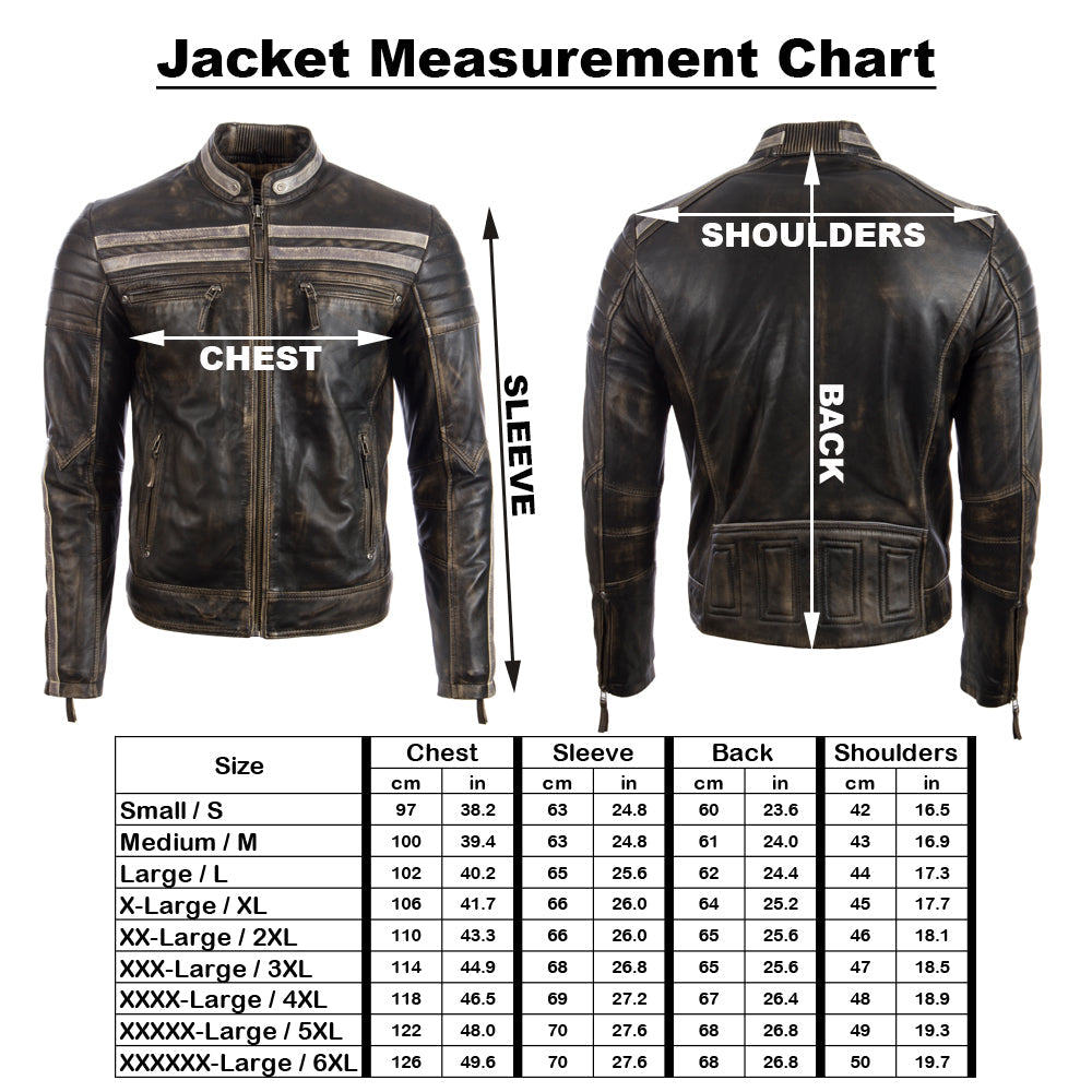Men's Vegas Leather Jacket - Xtreme Movie Style