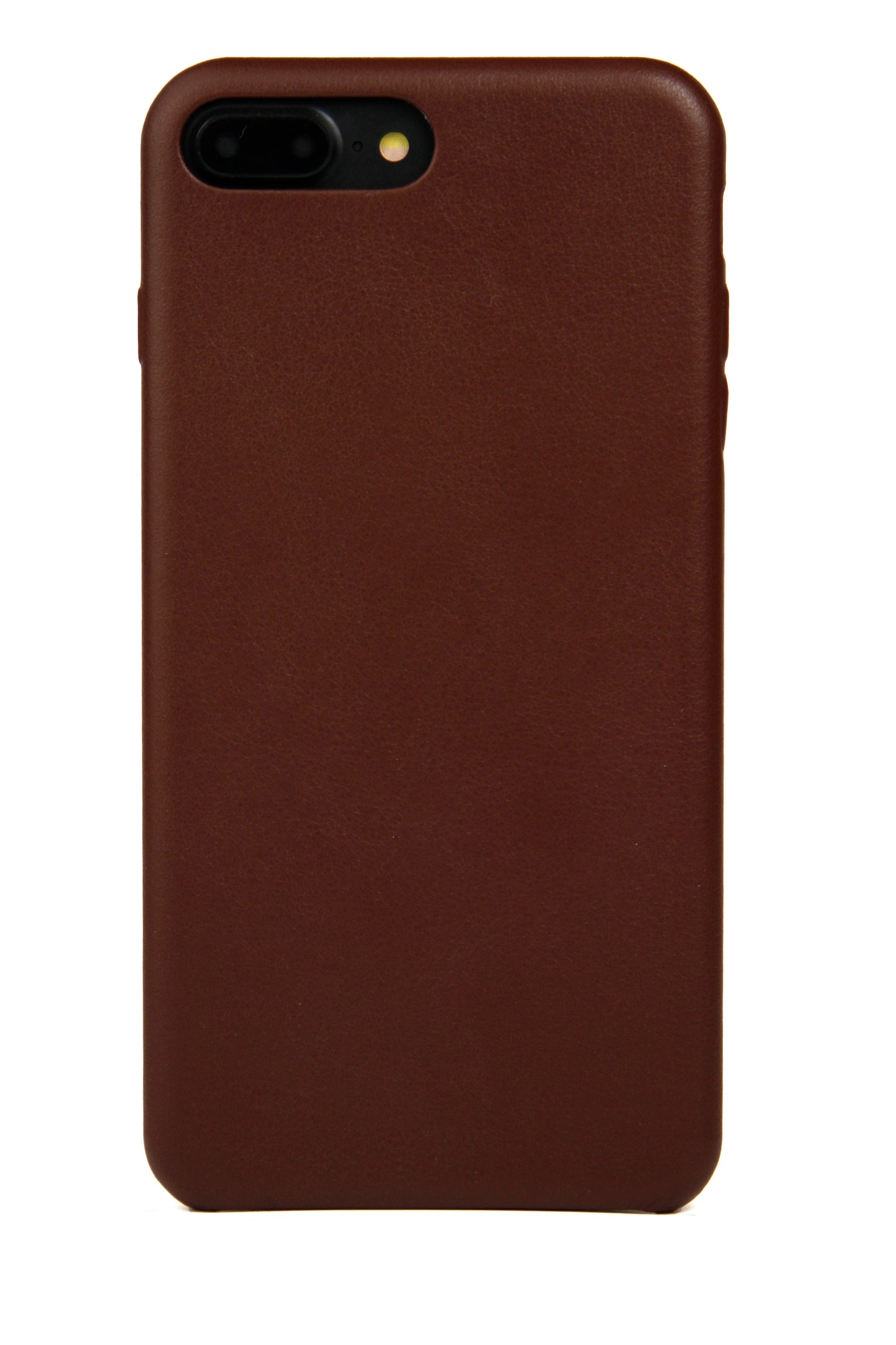 Brown Leather iPhone 7/8 Plus Case by Hugs & Co