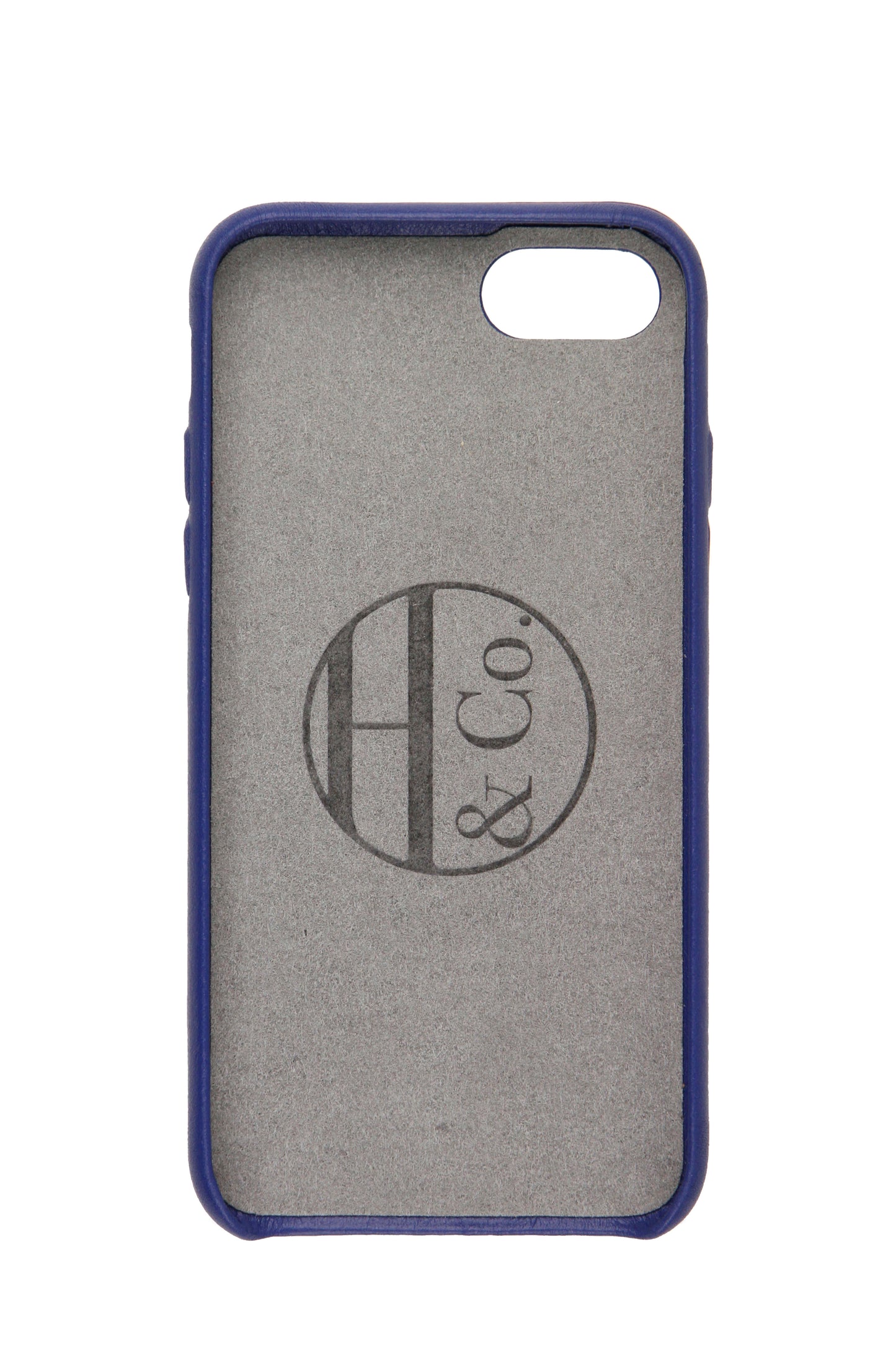 Denim Leather iPhone 7/8 Case by Hugs & Co