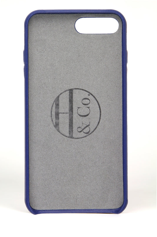 Denim Leather iPhone 7/8 Plus Case by Hugs & Co