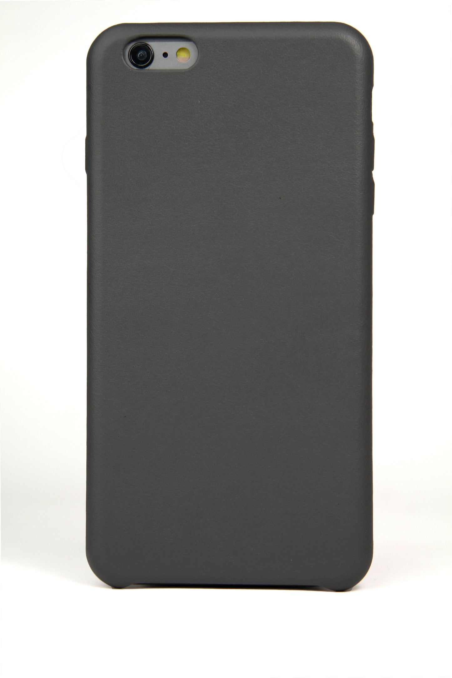 Grey Leather iPhone 6 Plus Case by Hugs & Co
