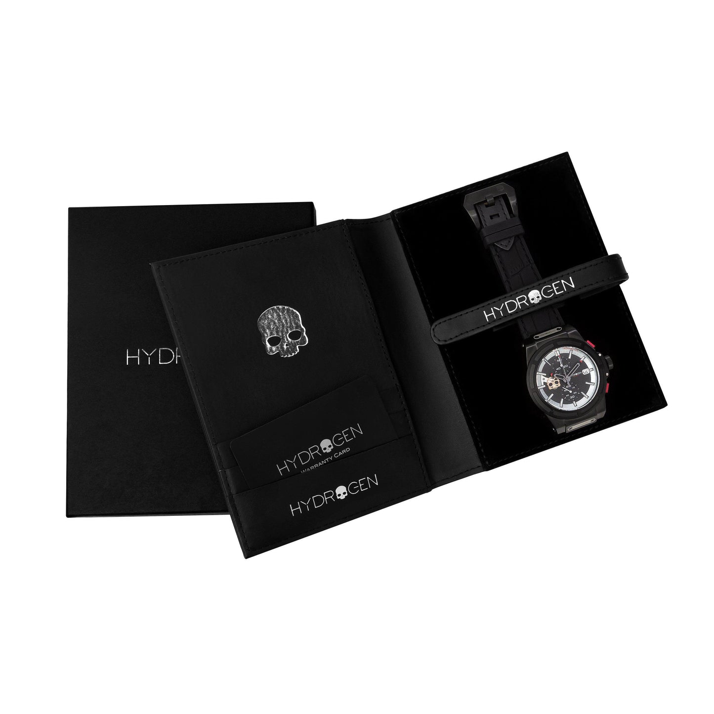 Otto Chrono All Black Watch - Men's Luxury Timepiece