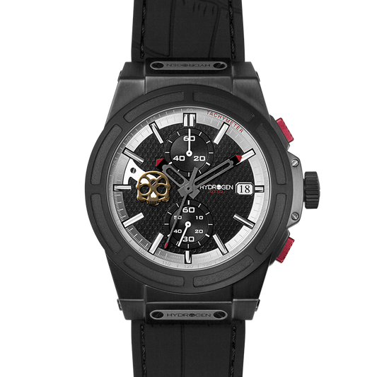 Otto Chrono All Black Watch - Men's Luxury Timepiece
