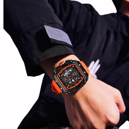 Chrono Prestige Quartz Luxury Watch - Waterproof