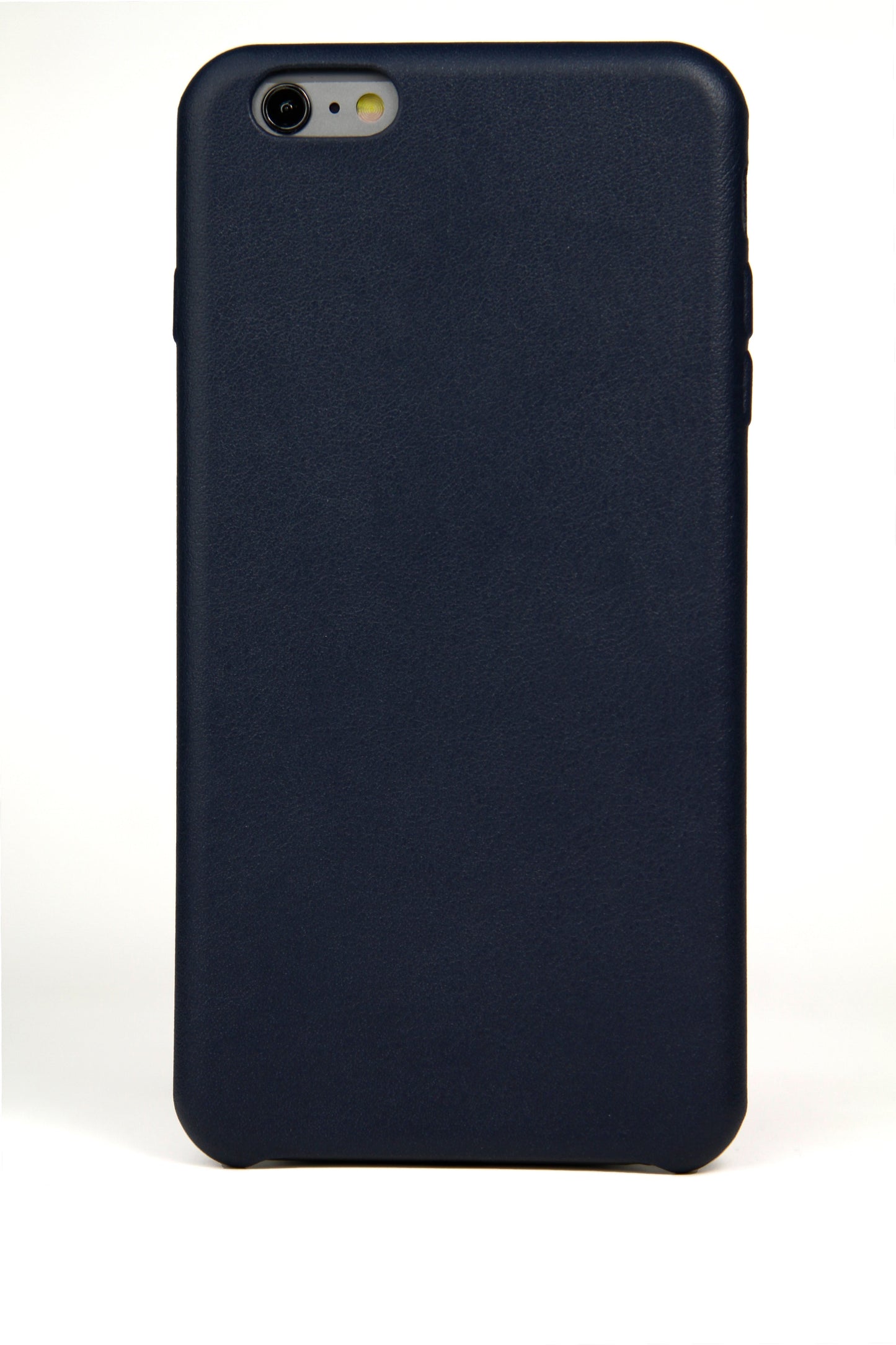 Navy Leather iPhone 6 Plus Case by Hugs & Co