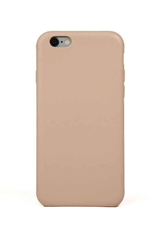 Pink Leather iPhone 6/6s Case by Hugs & Co