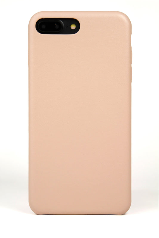 Pink Leather iPhone 7/8 Plus Case by Hugs & Co