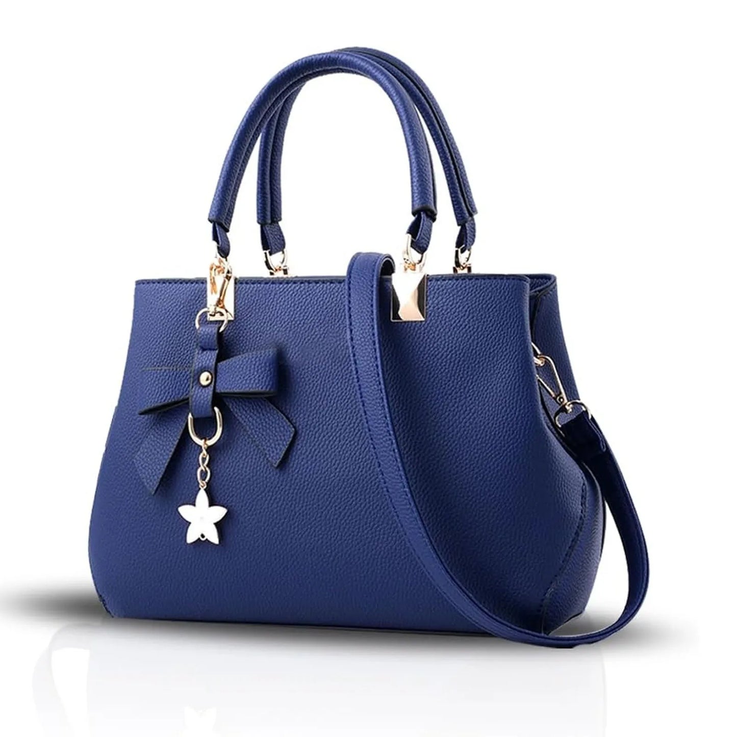 Women's Patent Leather Shoulder Tote Bag