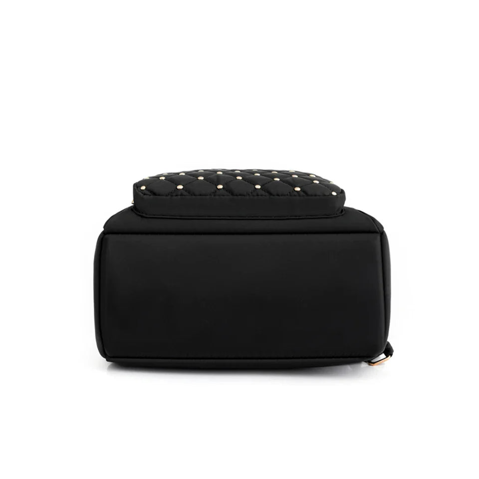 Women's Nylon Travel Backpack School Shoulder Bag