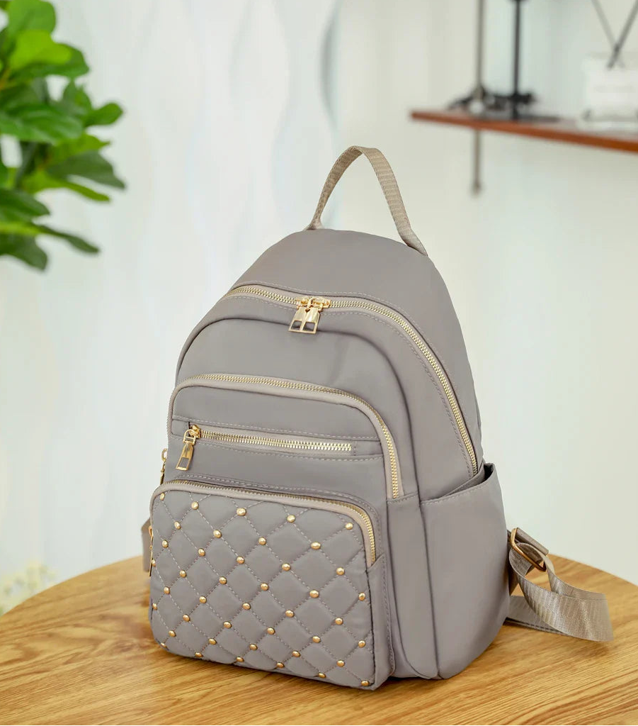 Women's Nylon Travel Backpack School Shoulder Bag