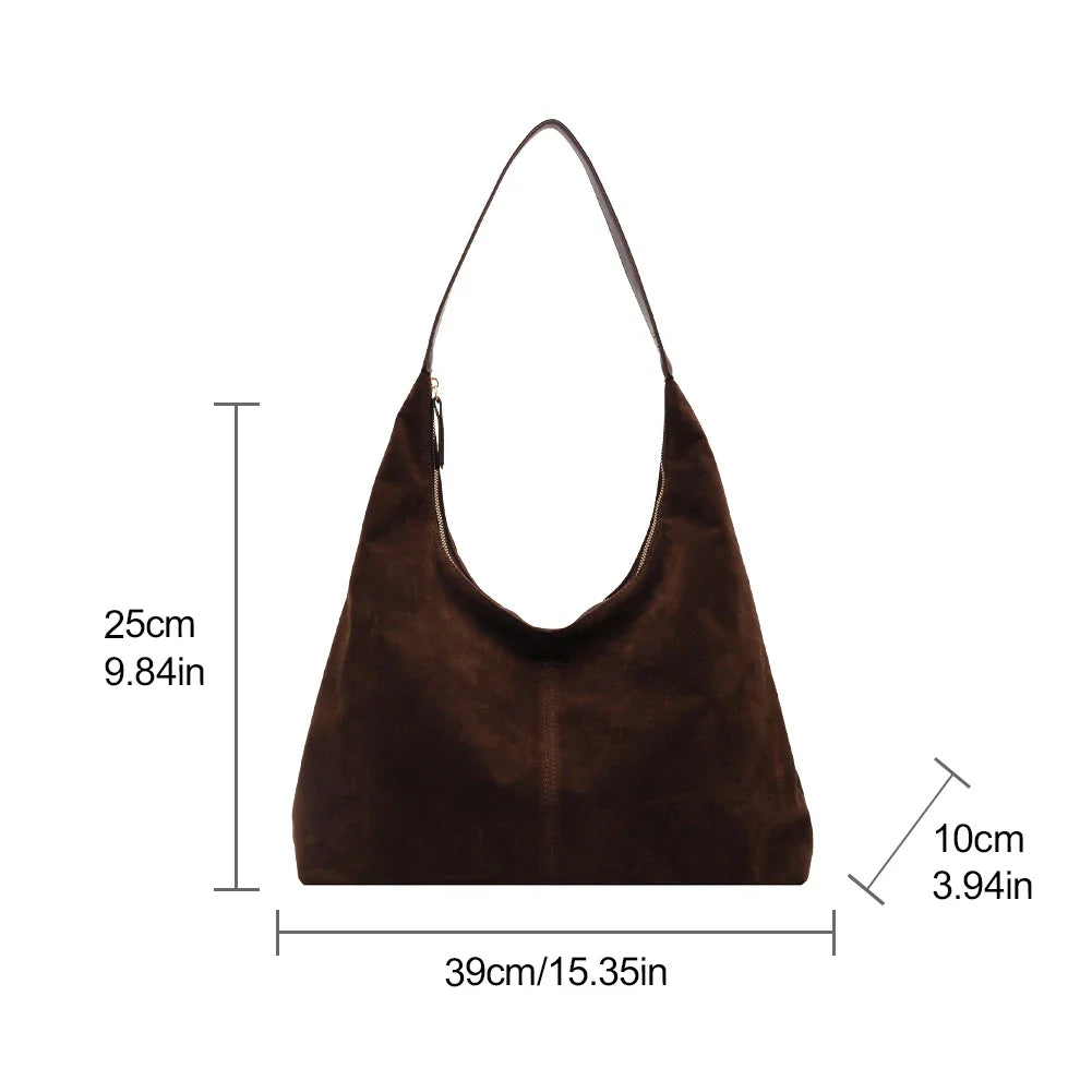 Women's Large Capacity Hobo Shoulder Bag
