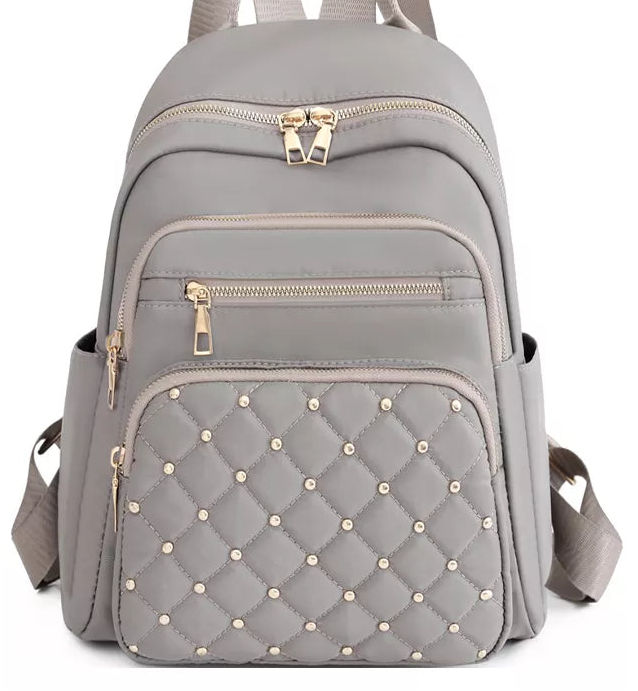 Women's Nylon Travel Backpack School Shoulder Bag