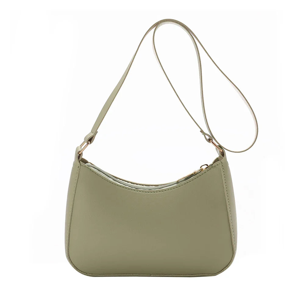 Women's Retro PU Leather Shoulder Hobo Bag
