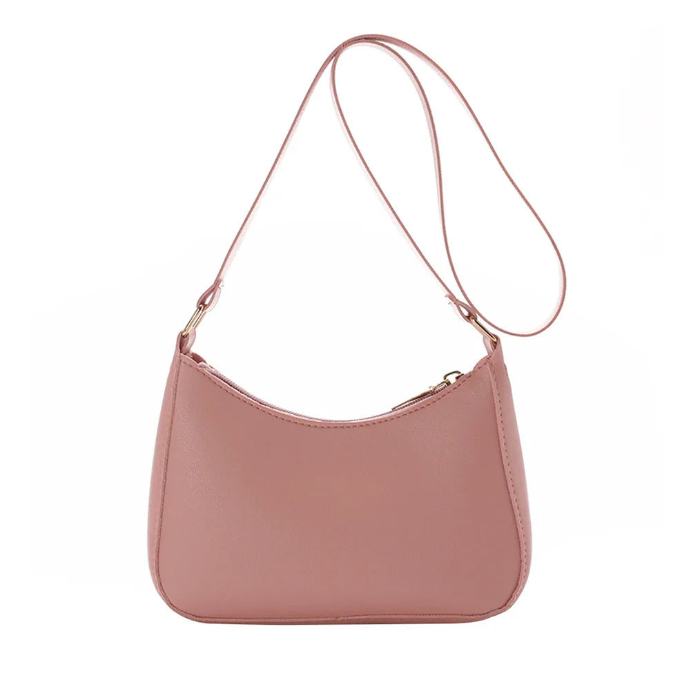 Women's Retro PU Leather Shoulder Hobo Bag