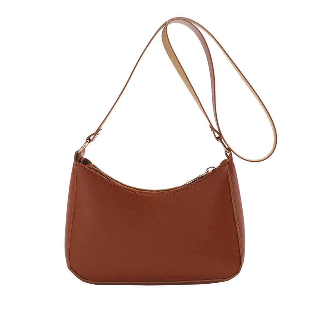 Women's Retro PU Leather Shoulder Hobo Bag
