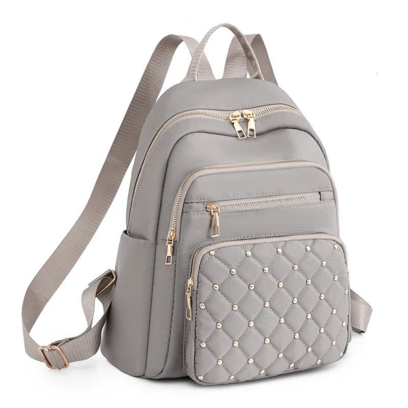 Women's Nylon Travel Backpack School Shoulder Bag