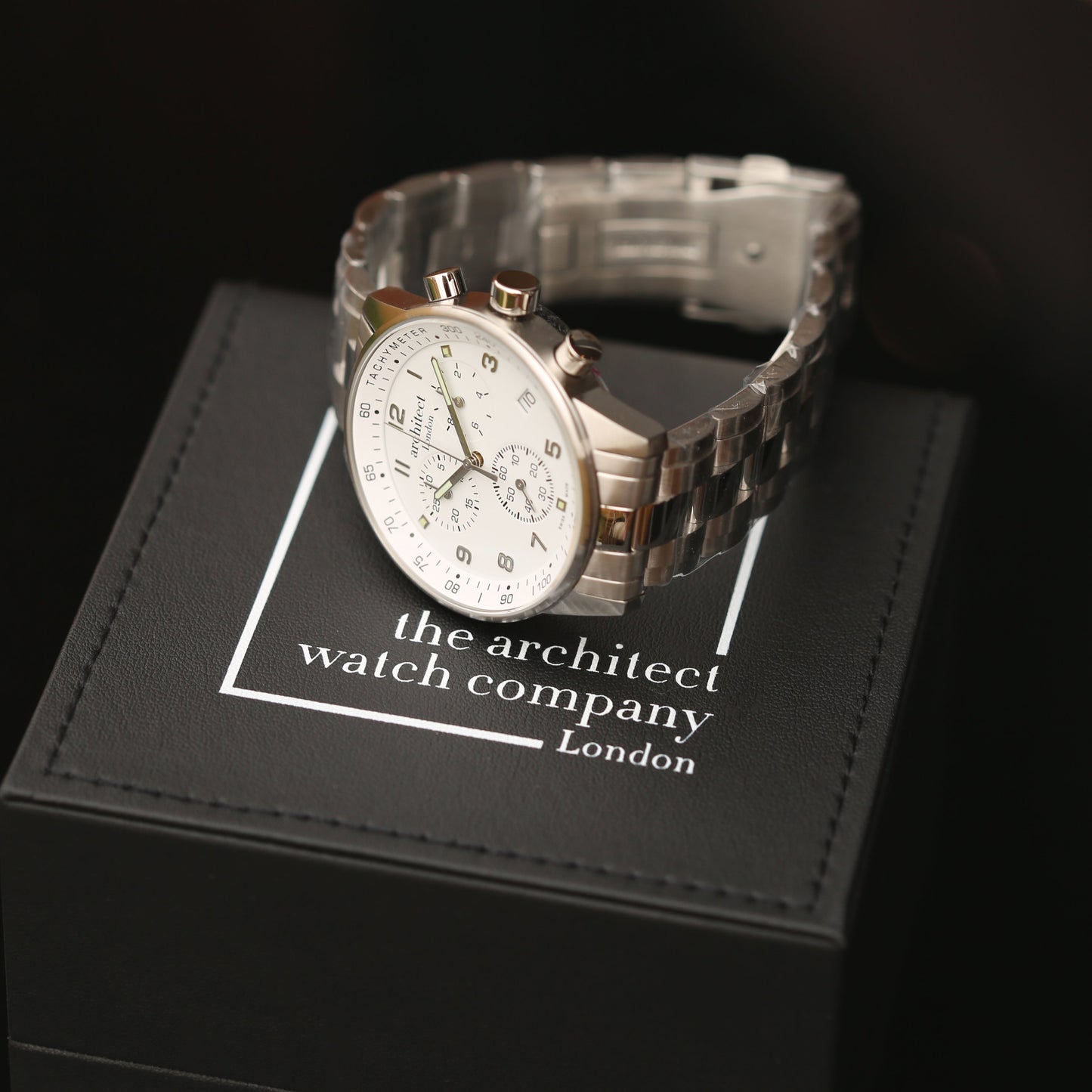 Swiss Made Men's Architect Endeavour Watch Engraved