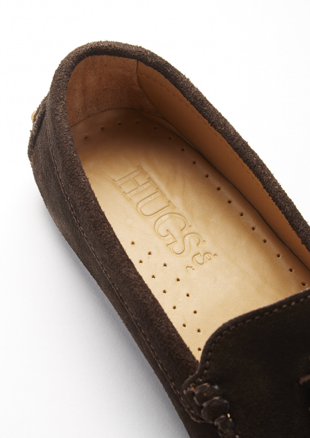 Women's Brown Suede Tasselled Driving Loafers