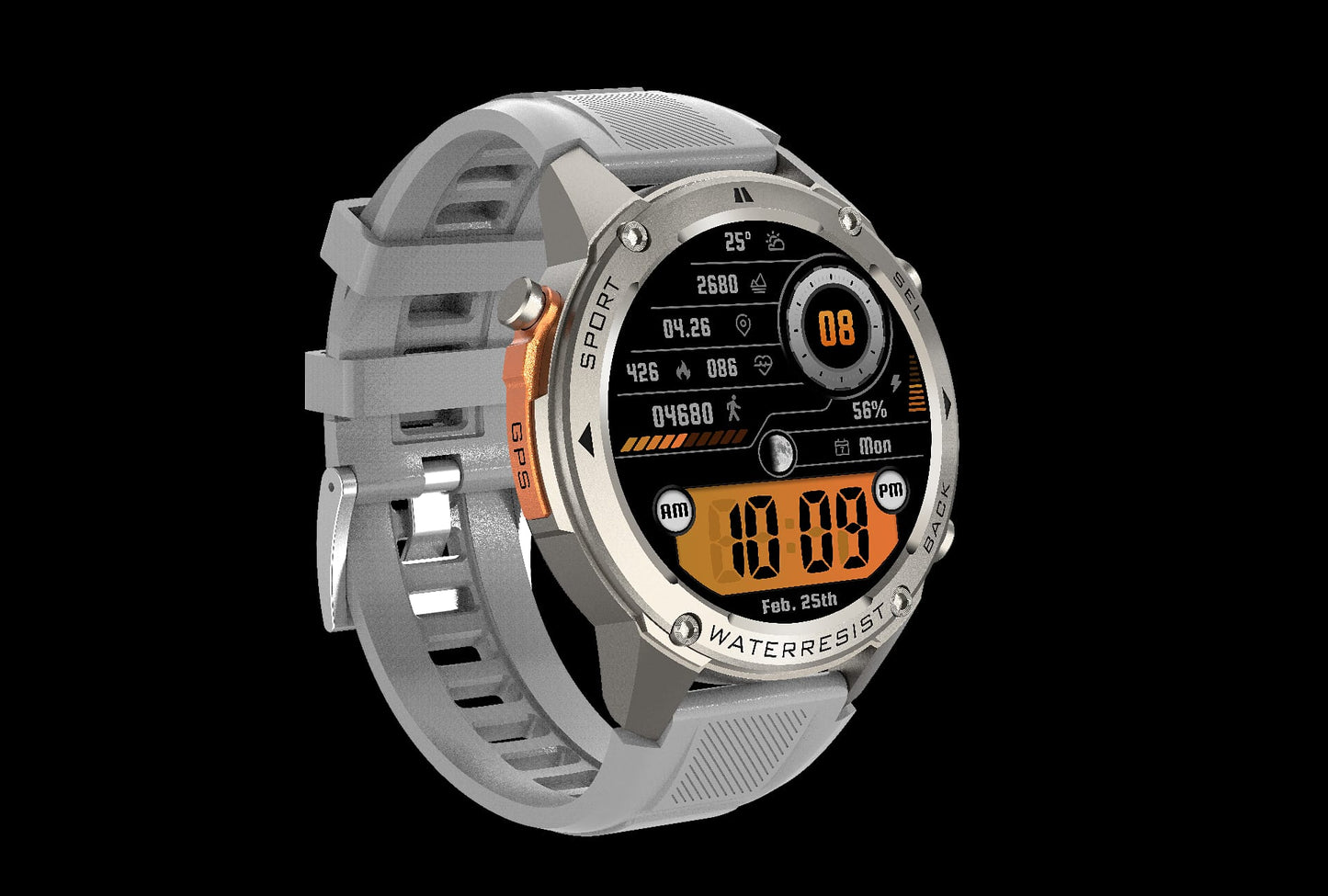 Bardman SmartX GPS Smartwatch - Fitness Tracker