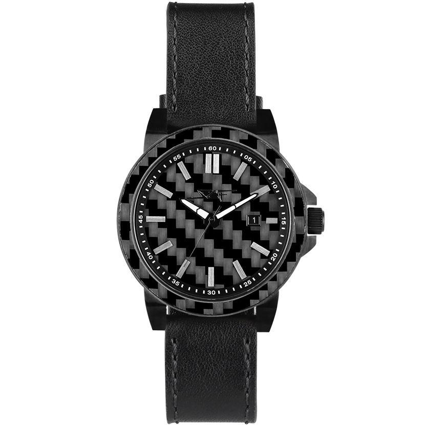 Apollo Stealth Carbon Fiber Watch - Premium Tactical Timepiece - Style Queenz