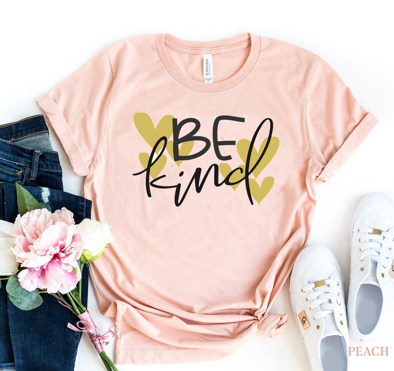 Be Kind T-Shirt - Inspirational Kindness Tee for Spreading Positivity - Style Queenz