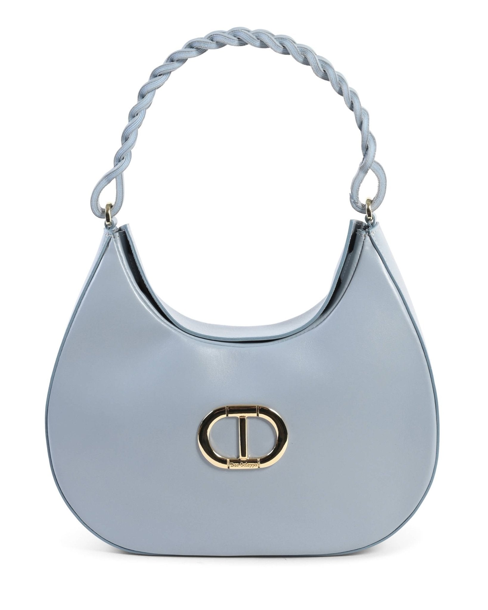 Big Torino Light Blue Handbag - Premium Italian Designer Bag - Style Queenz