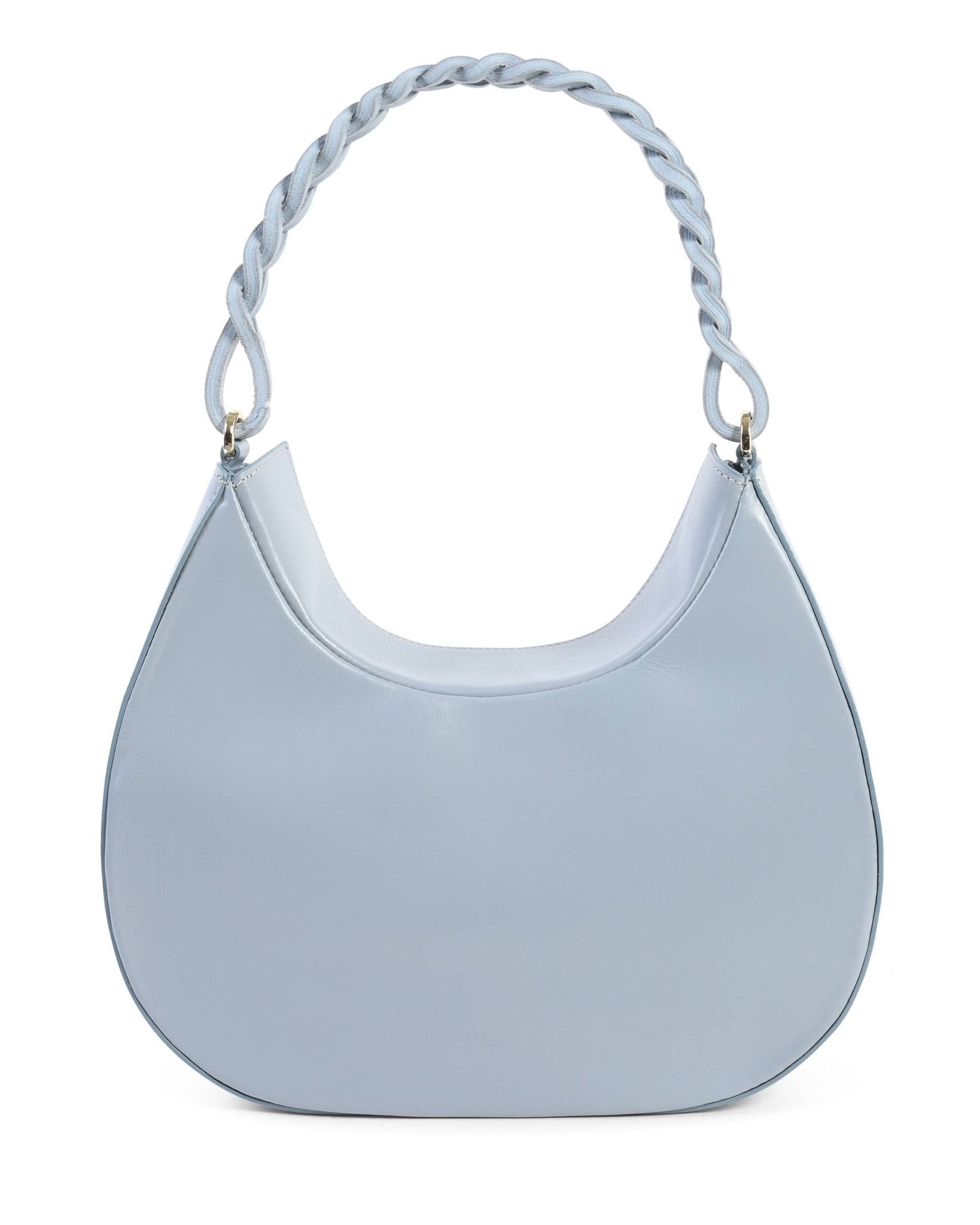 Big Torino Light Blue Handbag - Premium Italian Designer Bag - Style Queenz