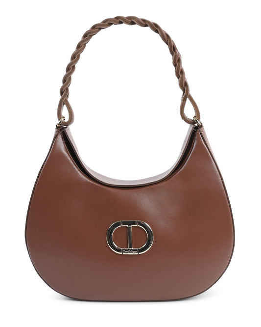 Big Torino Luxury Leather Bag - Dark Brown - Style Queenz