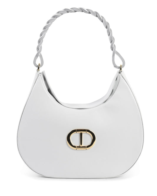 Big Torino White Handbag - Luxury Designer Tote Bag - Style Queenz