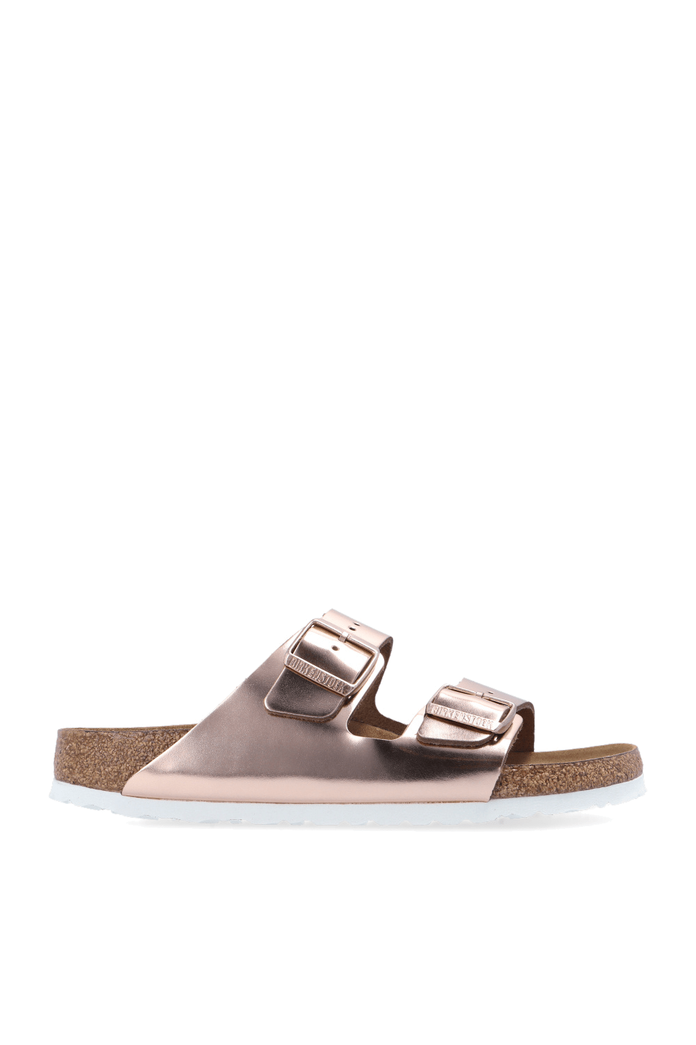 BIRKENSTOCK Arizona Women's Gold Metallic Leather Sandals - Adjustable Buckle - Style Queenz